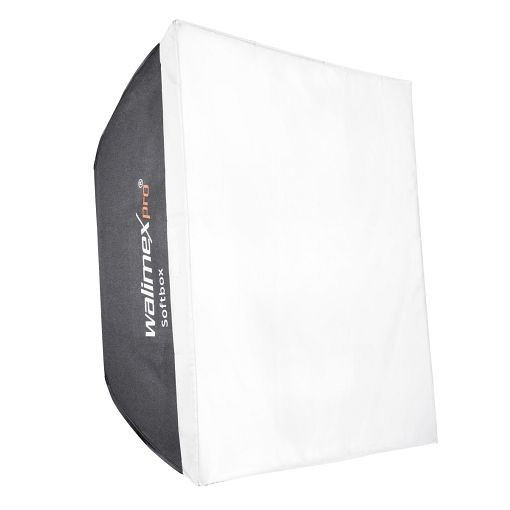 Walimex pro Softbox II 60x60 cm, inkl. Zwischendiffusor, 1019996