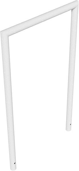 Schake Rohrbügel aus Stahlrohr Ø 48 x 2,5 mm, Gesamtbreite 700 mm, feuerverzinkt, 447_11