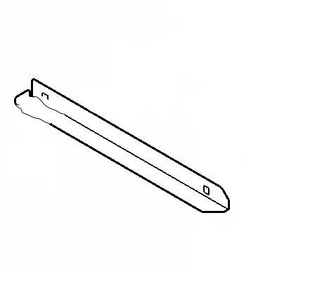 NordCap Auflageschiene rechts, für BTK 500 und BKU 500 W, CNS, 4059006231