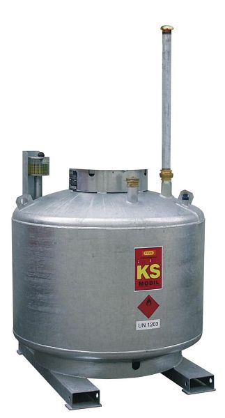 Cemo KS-Mobil 980 l, doppelwandig, Maße: 121 x 121 x 141 cm, 7756, 4052886083932