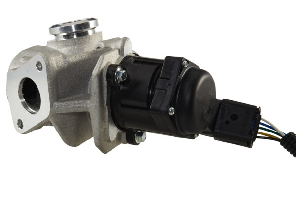 HELLA AGR-Ventil, elektronisch, 5-polig, mit Dichtung, mit Schelle, 6NU 010 171-651