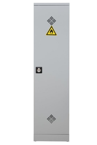 Gürkan Gefahrstoffschrank, 42 x 50 x 195 cm, Lichtgrau, CSC.1950, 107529