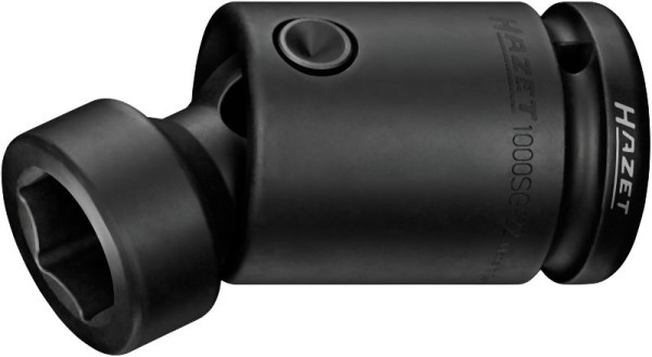 Hazet Schlag-, Maschinenschrauber Gelenk-Steckschlüsseleinsatz, 3/4 Zoll (20 mm) Vierkant, Außen Sechskant Profil, SW 22 mm, 1000SG-22