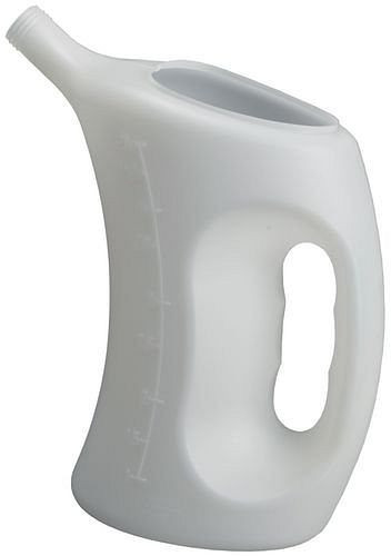 DENIOS Abfüllkanne aus Polyethylen (PE), 5 Liter Volumen, transparent, 117410
