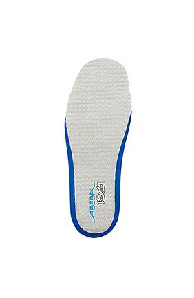ABEBA acc Wave für Static Control Sicherheitsschuhe auswechselbare Einlegesohle, blau, atmungsaktives Textil, 3553-37