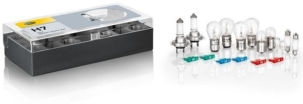 HELLA H7-Glühlampensortiment - 24V - Box, 8GH 007 157-931