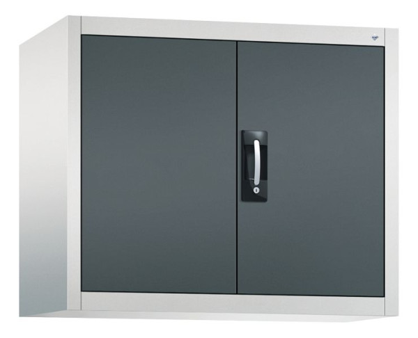 C+P Aufsatzschrank Acurado, H790xB930xT400mm, Farbe: Lichtgrau / Anthrazitgrau, Muldengriff, 9265-009 S10082