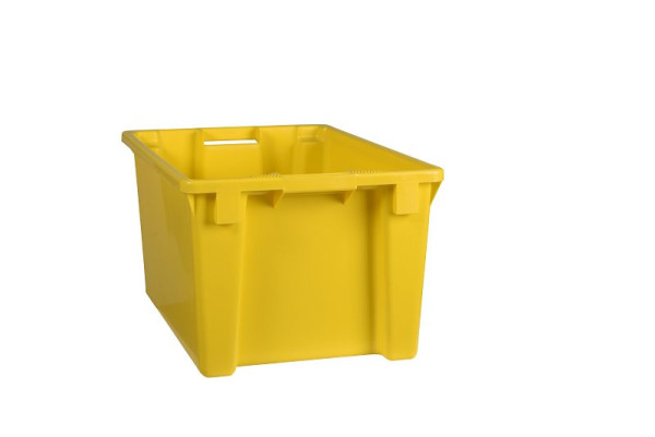 Plastipol-Scheu K 400/S POLYBOX PP GELB, 600 mm x 400 mm x 300 mm, 284S0014