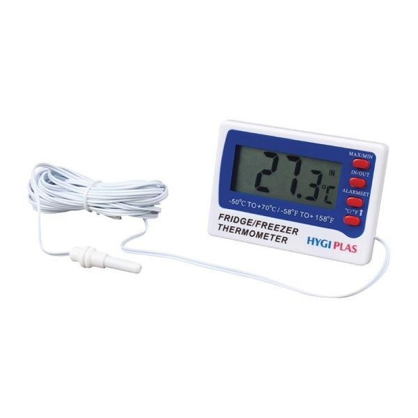 Hygiplas digitales Kühlschrank-Gefrierschrank-Thermometer, F343