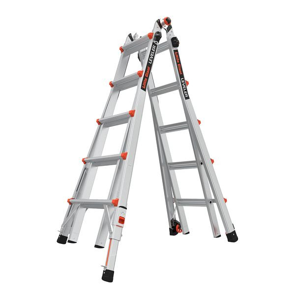 Little Giant Teleskopleiter Leveler - 4x5 Sprossen, 16522EN-801