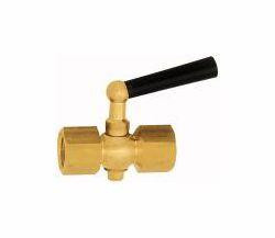 Wika Manometer-Absperrhahn, Muffe - Muffe, Gewinde 1/2, 60x25x10, 102645, 4047322122733