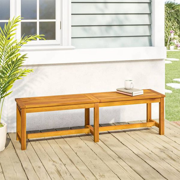 vidaXL Gartenbank 150x35x45 cm Massivholz Akazie, 319420
