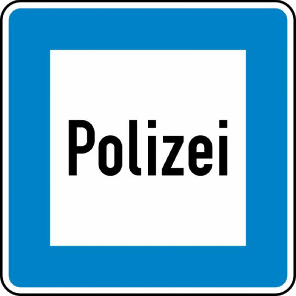 Stein HGS Polizei Nr. 363, 600x600mm /RA1/Flachform 2mm, 363-111