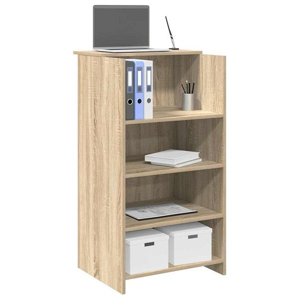 vidaXL Empfangstheke Sonoma-Eiche 55x50x103,5 cm Holzwerkstoff, 859017
