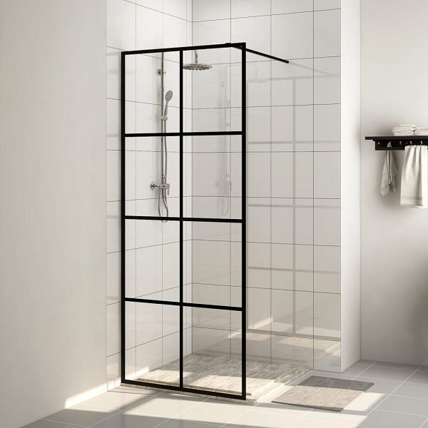 vidaXL Duschwand für Begehbare Dusche mit Klarem ESG Glas 80x195 cm, 151033