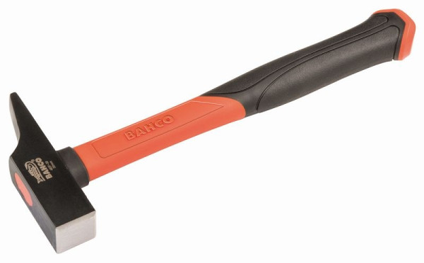 Bahco Schreinerhammer, Fiberglasgriff, 140 g, 260 mm, Kopf 16 x 74 mm, 483F-16