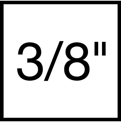 ELORA Steckschlüssel-Einsatz 3/8", extra tief, 870-T 22 mm, 0870003222000