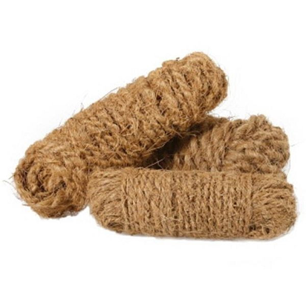 NOOR Kokosstrick Baumanbinder Kokosgarn, Länge/Stärke ca.: 12m/dick 15 mm, 2-fach, 150KOSA-12