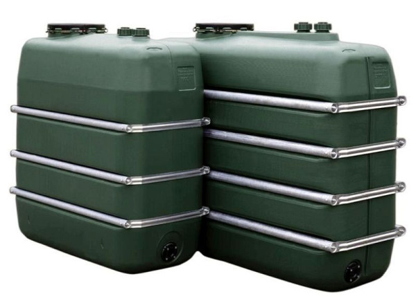 Cemo PE-Lagertank 2000 l, Maße: 201 x 72 x 164 cm, 7651, 4052886063576
