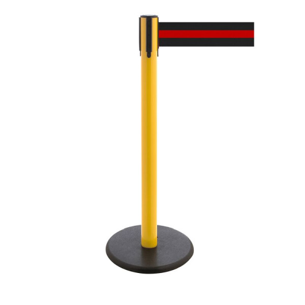 Stein HGS Personenleitsystem -P-Line Premium-, gelb, grau, mit Gurtendstück (Standard), Gurtlänge: 3,8 m, 34241e-0802