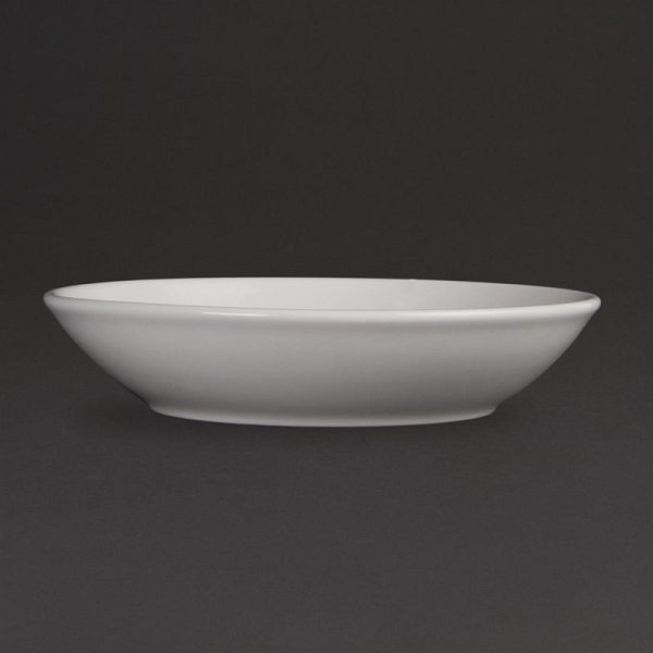 Olympia Whiteware tiefe runde Teller 20,5cm, VE: 6 Stück, CM188