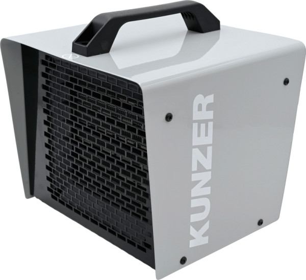 Kunzer Elektroheizlüfter 3.000 W PTC Elektroheizer 280 m³/h, 7EH3000