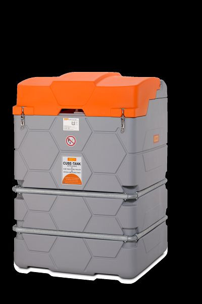 Cemo CUBE-Heizöltank 1500 l Outdoor komplett montiert, 10454