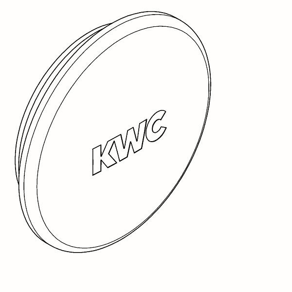 KWC Verschlusskappe, für F3S und F3S-Mix, 2030042944, 7612982250873