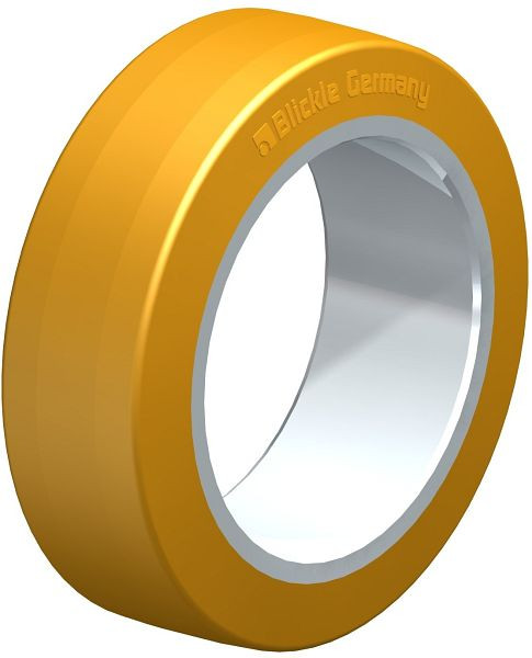 Blickle BTH 250x80/170 Bandage / Reifen aus Blickle Extrathane®, Hellbraun, 424655