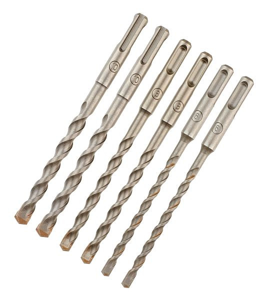 DeWalt Hammerbohrer-Set 6-teilig SDS-plus, Kunststoffverpackung, DT60302-QZ