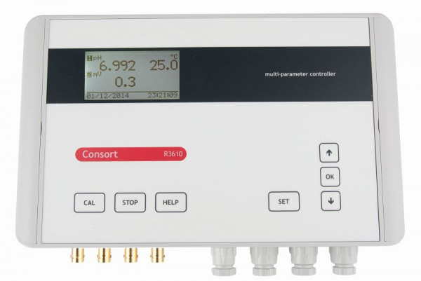 Consort R3610 Set PH + Flusszelle, Konfektioniertes Set zur pH-Regulierung, R3610PF
