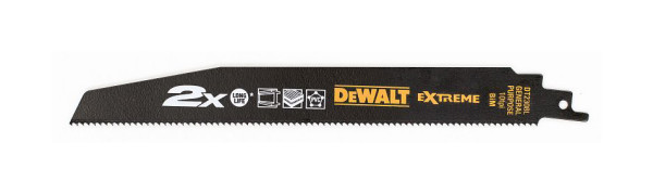 DeWalt Säbelsägeblatt BIM Multi 228mm, VE: 5 Stück, DT2308L-QZ