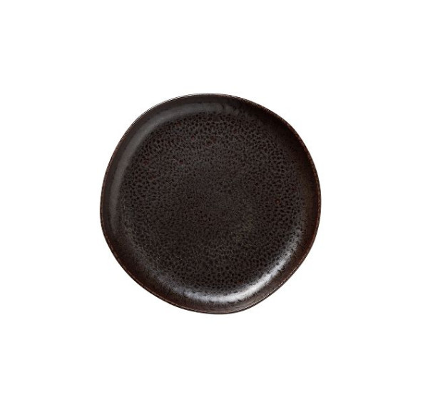 WAS Teller, flach, Ø 22 cm, metallic brown, VE: 6 Stück, 462001022