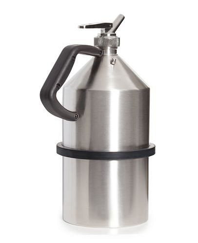 FALCON Sicherheitskanne aus Edelstahl, mit Feindosierhahn, 5 Liter Volumen, G1 1/4" Gewinde, 204060