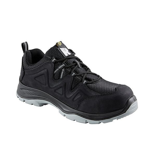 RUNNEX S3S-ESD Sicherheitshalbschuhe SmartStar, Farbe: schwarz/grau, Größe: 37, VE: 1 Paar, 5302-37