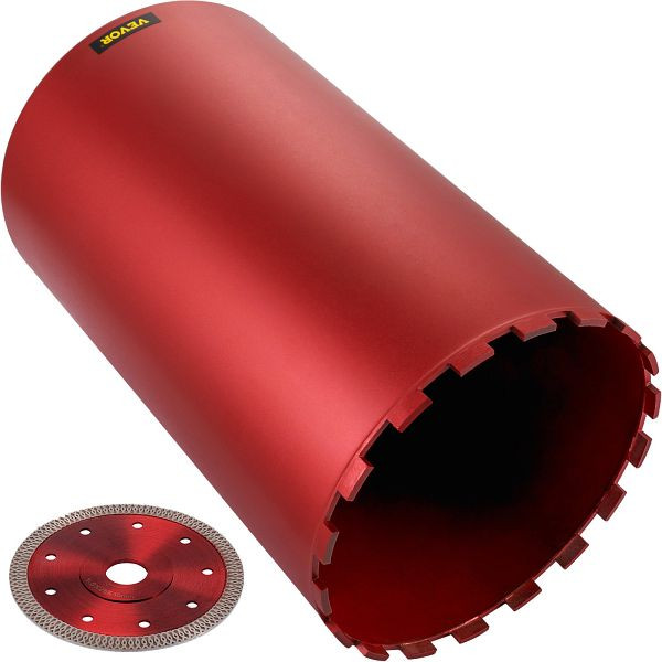VEVOR Diamant-Kernbohrer, mit 10 Zoll/254 mm Durchmesser, Betonkernbohrer mit 14 Zoll/355 mm, Kernbohrer mit 5/8 Zoll-11 Gewinde, JGSKZYC1014IN930OV0