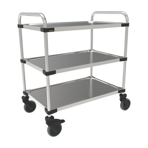 Rieber Servierwagen 850L - 3 Borde unmontiert - luftidentische Rollen, 88025505