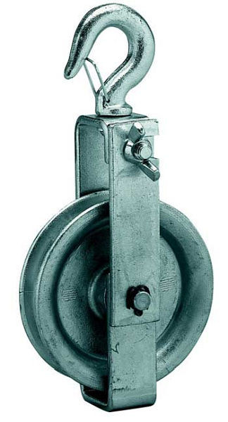 Lemp Ausziehrolle mit drehbarem Haken, 115mm, 575011