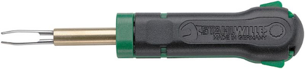 STAHLWILLE Entriegelungswerkzeug KABELEX Nr.1591N für Kontaktmaß-Durchmesser 2,8 5,8 mm flach, 74620041