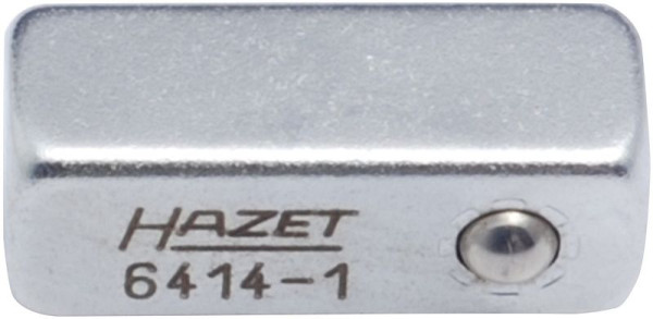 Hazet Durchsteck-Vierkant, Vierkant 12,5 mm (1/2 Zoll), VE: Satz 10 Stück, 6414-1