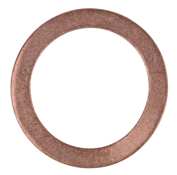 KS Tools Dichtring, Kupfer, Aussen-Durchmesser 26mm, Innen-Durchmesser 19mm, VE: 10 Stück, 430.1507