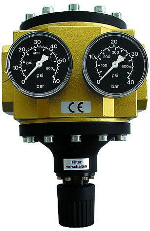 ewo Groß-Druckregler, G2, 0,5-25 bar, Manometer, standard BG90 / 217, 417.2125