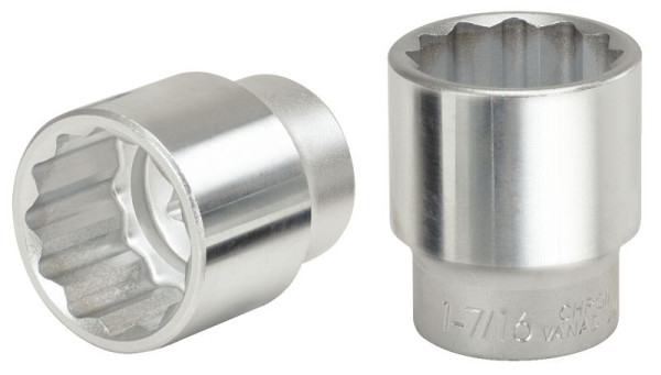 KS Tools 3/4" 12-kant-Stecknuss, kurz, 17 mm, 911.3474, 4042146662595