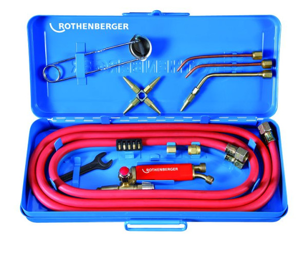 Rothenberger ALLGAS 2000 Garnitur, 0,2-5mm, 18 teilig, Acetylen, 35300