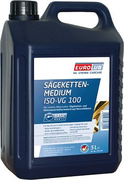 Eurolub Sägekettenmedium ISO-VG 100, VE: 5 L, 538005