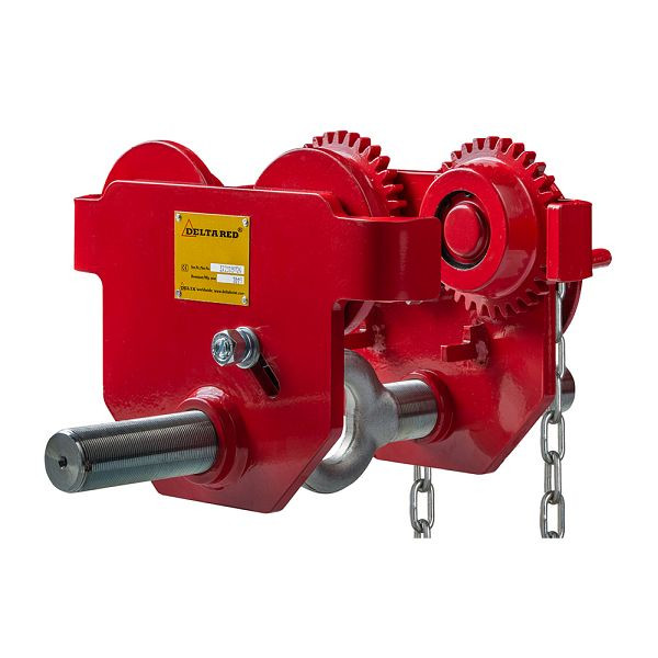 DELTA RED® Haspelfahrwerk, mit 2,5 Meter Handkette- 0,5t, DR.0.02700500