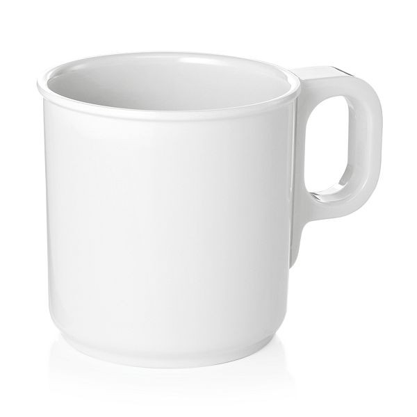 WAS Melamine Becher, 0,25 Liter, weiß, Melamin, VE: 12 Stück, 9366025