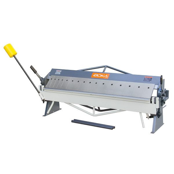 BOKA BP-1650 Blechbiegemaschine,1270mm Abkantbank Blechbiegemaschine, Segmentabkantbank 0-135° Abkantbank Schwenkbiegemaschine 1270 x 1,5 mm, 573030