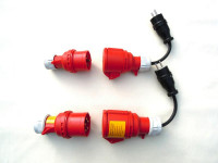 Produktbild von Chauvin Arnoux Adapter, zur Prüfung von Verlängerungsleitungen CEE 32, 5-polig, P01102065 Chauvin Arnoux Adapter, zur Prüfung von Verlängerungsleitungen CEE 32, 5-polig, P01102065