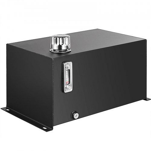 VEVOR Hydraulikflüssigkeitstank, 10 Gallonen, robust, mit Sieb, Temperaturanzeige, Filter, Entlüftungskappe für Traktoren und LKWs, YYYX10JLHDWDJ0001V0